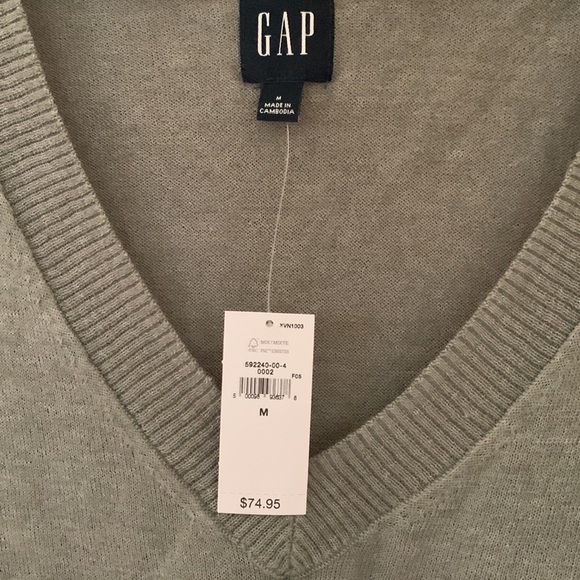 NWT Gap linen blend sweater - Picture 2 of 3
